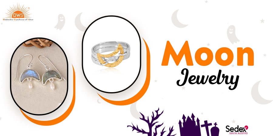 Moon Jewelry for Halloween